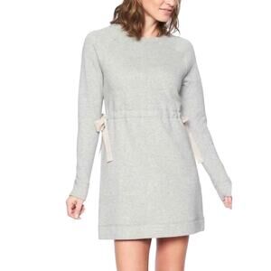 Athleta Grey Long Sleeve Sweater Dress S